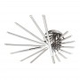 Люстра потолочная 4028/64CL хром/белый STELLO ODEON LIGHT