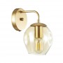 Бра с выкл. 4660/1W золотой/прозрачный KUVA ODEON LIGHT