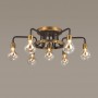 Люстра потолочная 3983/7C матовый черный/бронзовый ALONZO ODEON LIGHT