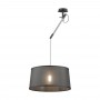 Подвес 4159/1 хром/черный LOKA ODEON LIGHT