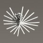 Люстра потолочная 4028/72CL хром/белый STELLO ODEON LIGHT