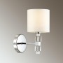 Бра 4113/1W хром/хрусталь/белый PAVIA ODEON LIGHT