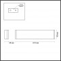 Настенный светильник 4294/20WL черный FRAMANT ODEON LIGHT
