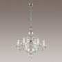 Люстра 3933/6 хром/шампань/прозрачный CHICCA ODEON LIGHT