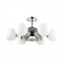 Люстра потолочная 3972/7C хром/белый MIOLLA ODEON LIGHT