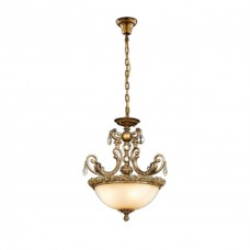 Светильник подвесной 2431/3 бронза/хрусталь PONGA ODEON LIGHT