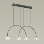 Подвес 4100/4 черный/прозрачный ARCO ODEON LIGHT