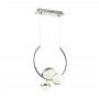 Подвес 4192/25L хром/белый DOMUS ODEON LIGHT