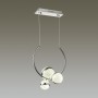 Подвес 4192/25L хром/белый DOMUS ODEON LIGHT