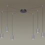 Подвесной светильник 3897/6 черный/хром LUCAS ODEON LIGHT
