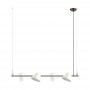 Светильник подвесной 3991/4A черный/белый CHARLIE ODEON LIGHT