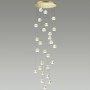 5008/120L L-VISION ODL23 417 золотой/прозрачный/металл/акрил Люстра каскадная LED 120W 4000K 6600Лм CRYSTAL