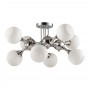 Люстра потолочная 3972/8C хром/белый MIOLLA ODEON LIGHT
