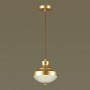 Подвес 4658/1 золотой/матовый KRONA ODEON LIGHT