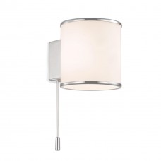 Настенный светильник с выключателем 2182/1W хром PALU ODEON LIGHT