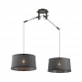 Подвес 4159/2 хром/черный LOKA ODEON LIGHT