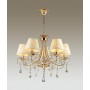 Люстра 3431/5 золото PLESANSA ODEON LIGHT