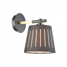 Бра 4110/1W черный/дерево NICOLA ODEON LIGHT