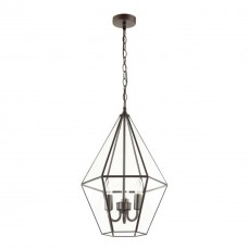 Подвес 4055/3 кофе/прозрачный FABIO ODEON LIGHT Подвес 4055/3 кофе/прозрачный FABIO ODEON LIGHT