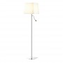 Торшер с подсветкой 4114/1F хром/белый EDIS ODEON LIGHT