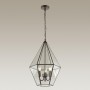 Подвес 4055/3 кофе/прозрачный FABIO ODEON LIGHT