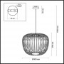 Подвес 4105/7L белый ULLA ODEON LIGHT