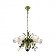 Люстра 2652/6 бежевый/зеленый MERIDA ODEON LIGHT