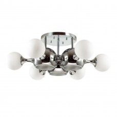 Люстра потолочная 3972/9C хром/белый MIOLLA ODEON LIGHT