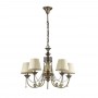 Люстра 3222/5 состаренная бронза IGNESSA ODEON LIGHT