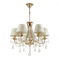 Люстра 3431/5 золото PLESANSA ODEON LIGHT Люстра 3431/5 золото PLESANSA ODEON LIGHT