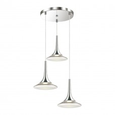 Люстра 4096/3 хром/прозрачный FOZZI ODEON LIGHT Люстра 4096/3 хром/прозрачный FOZZI ODEON LIGHT