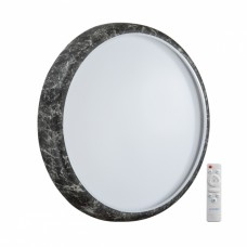7639/EL COLOR SN Светильник пластик/черн. мрамор LED 70Вт 3000-6000K D510 IP43 пульт ДУ MRAMO BLACK