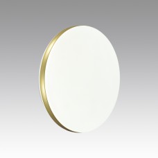 7626/CL PALE SN 037 Светильник пластик/белый/золотистый LED 30Вт без ДУ 4000К D340 IP43 RINGO