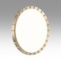 7648/CL PALE SN Светильник пластик/белый/золотой LED 30Вт 4000К D336 IP43 ATABI GOLD