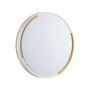 7612/DL PALE SN 032 Светильник пластик/белый/золотистый LED 48Вт c ДУ 3000-6000К D400 IP43 пульт ДУ VELIO