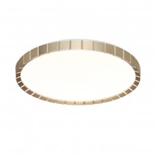 7648/DL PALE SN Светильник пластик/белый/золотой LED 48Вт 4000К D385 IP43 ATABI GOLD