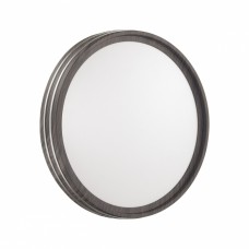 7604/СL PALE SN 022 Светильник пластик/белый/венге/хром LED 30Вт без ДУ 4000К D280 IP43 TROSTO