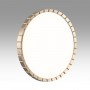 7648/DL PALE SN Светильник пластик/белый/золотой LED 48Вт 4000К D385 IP43 ATABI GOLD