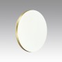 7626/DL PALE SN 037 Светильник пластик/белый/золотистый LED 48Вт без ДУ 4000К D400 IP43 RINGO