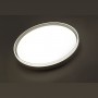 7631/DL PALE SN 043 Светильник пластик/белый/светло-серый LED 48Вт c ДУ 3000-6000К D390 IP43 пульт ДУ SAVI