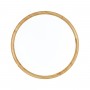 3019/DL TAN SN 063 Светильник пластик/белый/под дерево LED 48Вт 3000-6500 D390 IP43 пульт ДУ/ LampSmart WOODI