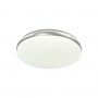 7625/EL PALE SN 036 Светильник пластик/белый/серебристый LED 72Вт с ДУ 3000-6000К D500 IP43 пульт ДУ RINGO