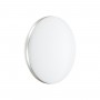 7625/EL PALE SN 036 Светильник пластик/белый/серебристый LED 72Вт с ДУ 3000-6000К D500 IP43 пульт ДУ RINGO