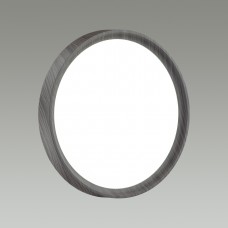 7627/CL PALE SN 019 Светильник пластик/белый/венге под дерево LED 30Вт без ДУ 4000К D330 IP43 WOODI
