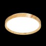 3019/EL TAN SN 063 Светильник пластик/белый/под дерево LED 72Вт 3000-6500K D490 IP43 пульт ДУ/ LampSmart WOODI