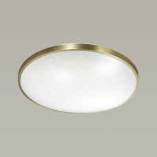 2089/DL PALE SN 079 Светильник пластик/белый/бронза LED 48Вт 3000-6000K D440 IP43 пульт ДУ LOTA BRONZE