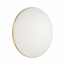 3043/AL TAN SN 025 Светильник пластик/белый/золотистый LED 18Вт 4000К D280 IP43 LASSA
