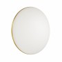 3043/AL TAN SN 025 Светильник пластик/белый/золотистый LED 18Вт 4000К D280 IP43 LASSA