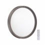 7627/DL PALE SN 019 Светильник пластик/белый/венге под дерево LED 48Вт c ДУ 3000-6000К D400 IP43 пульт ДУ WOODI