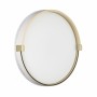 7646/CL PALE SN Светильник пластик/белый/золотой LED 30Вт 4000К D340 IP43 OLIDI WHITE